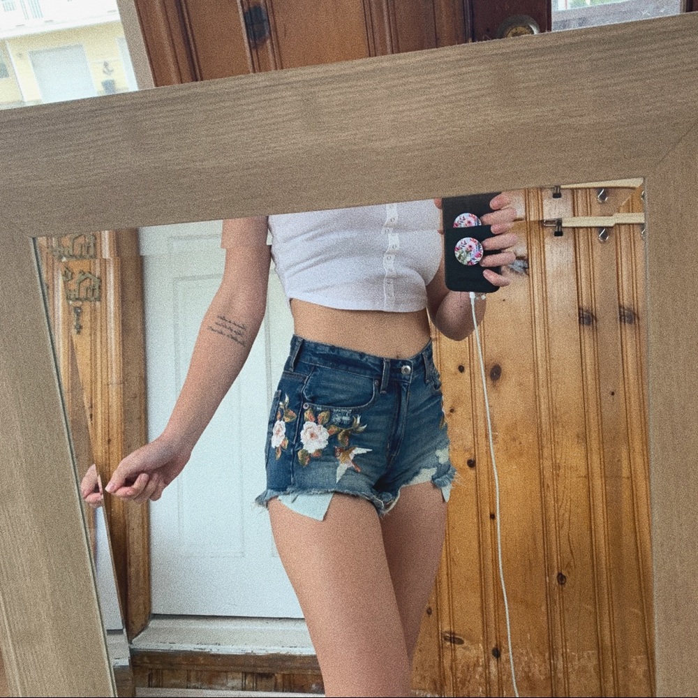 NWT American Eagle High Waist Denim Shorts